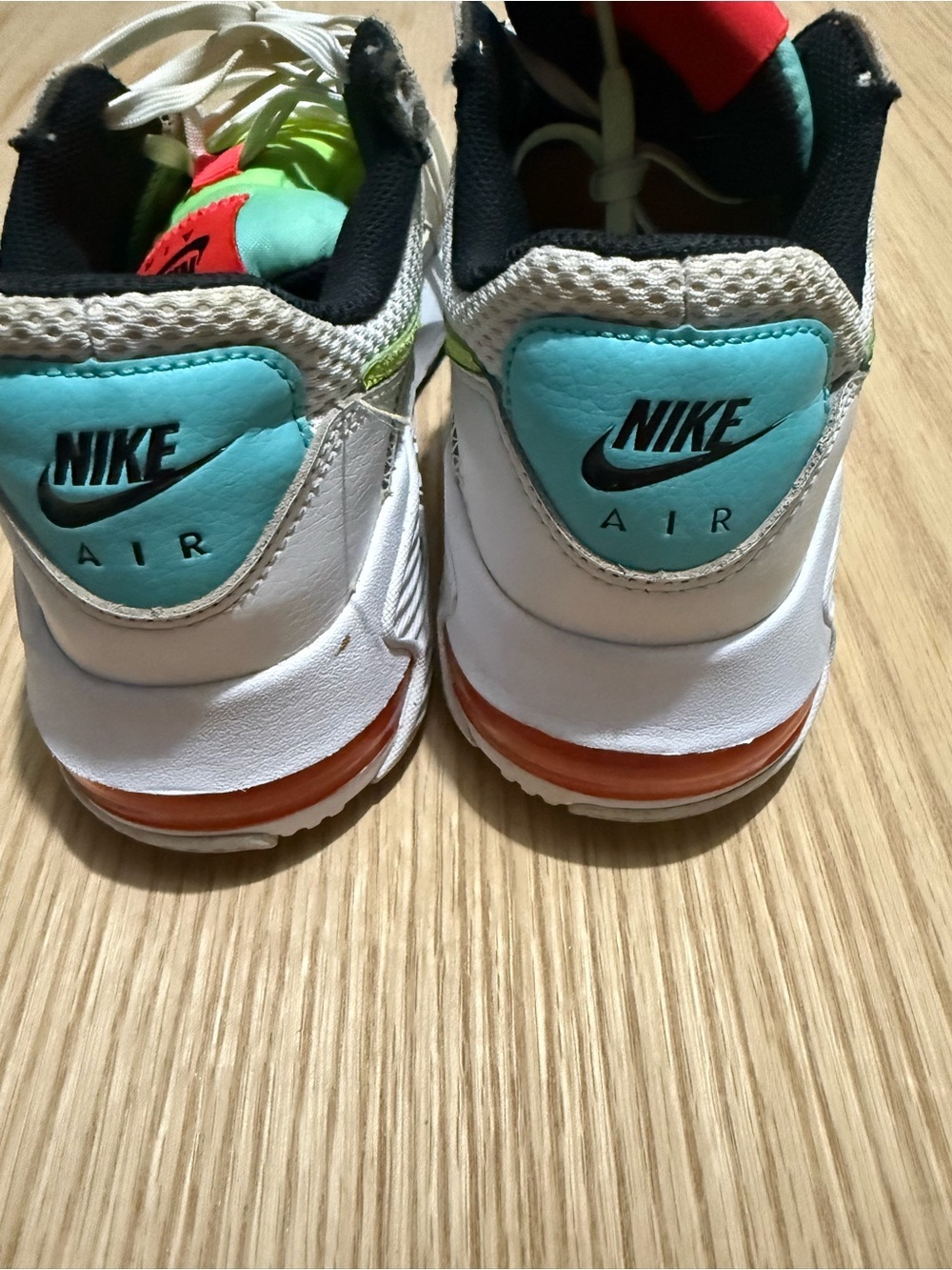 Women’s Nike Air Max Excee white volt sneakers, good condition - Picture 4 of 7